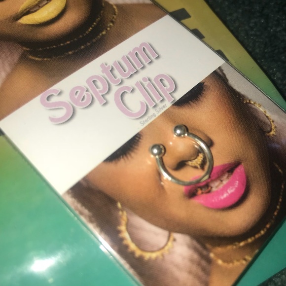 Sterling Silver Septum Clip - Picture 1 of 3